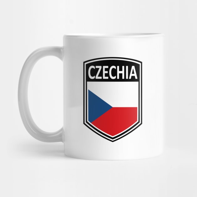 Flag Shield - Czechia by Taylor'd Designs